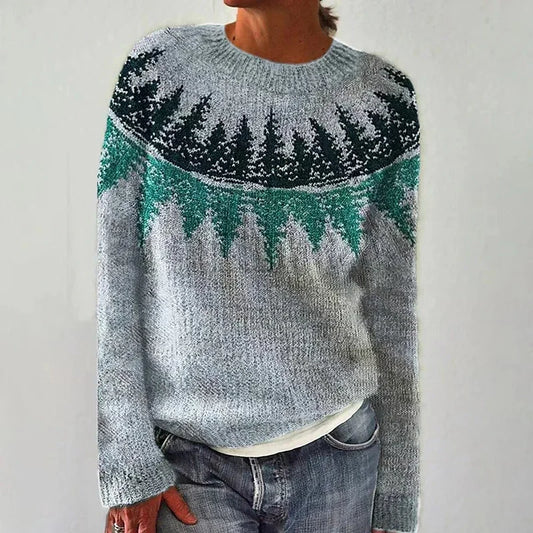 Cate | Klasyczny dzianinowy sweter