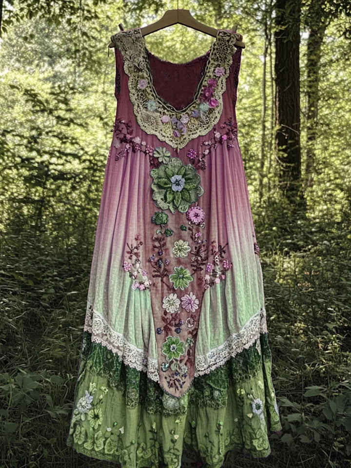 Evabella | Lniana sukienka boho