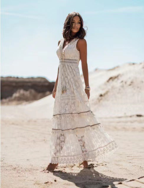 Linda | Elegancka sukienka boho