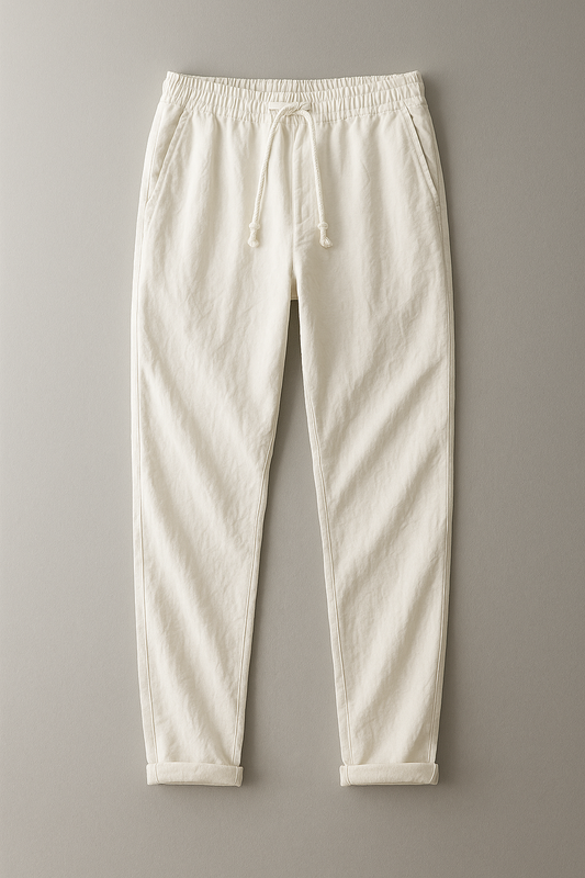 Lago | Eleganckie lniane spodnie
