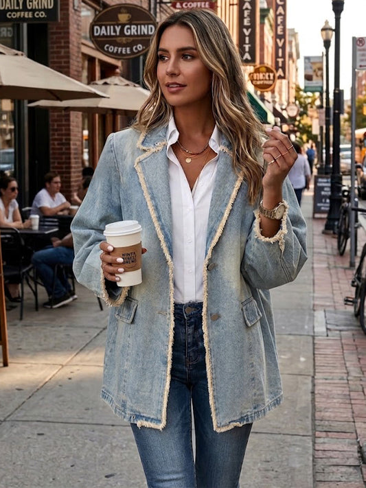 Dionne | Marynarka oversize w stylu vintage