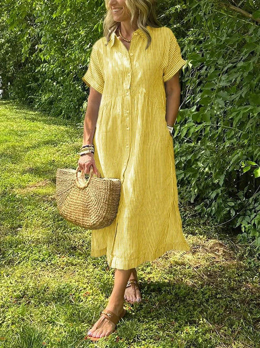 Angela | Elegancka długa sukienka