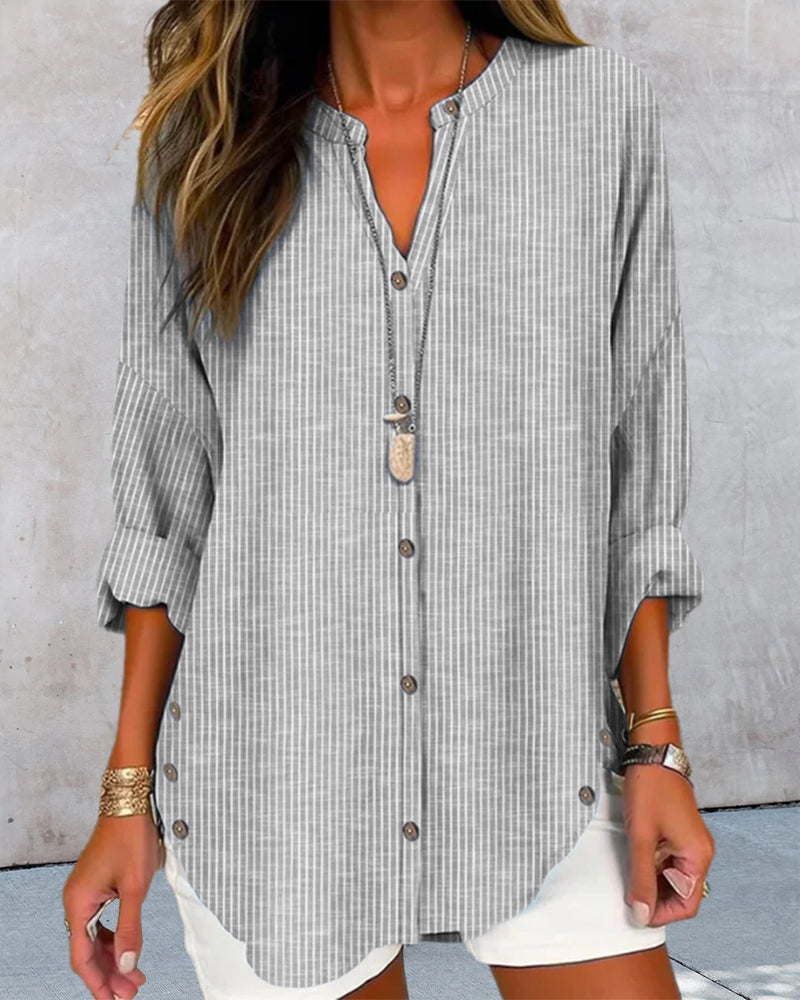 Valerie | Szykowny top w paski