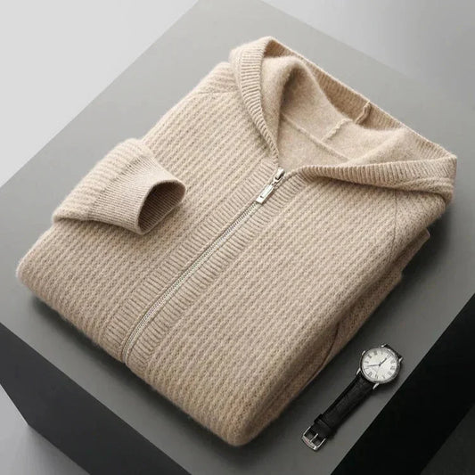 Amelin & Co™ | Luksusowa kaszmirowa bluza z kapturem
