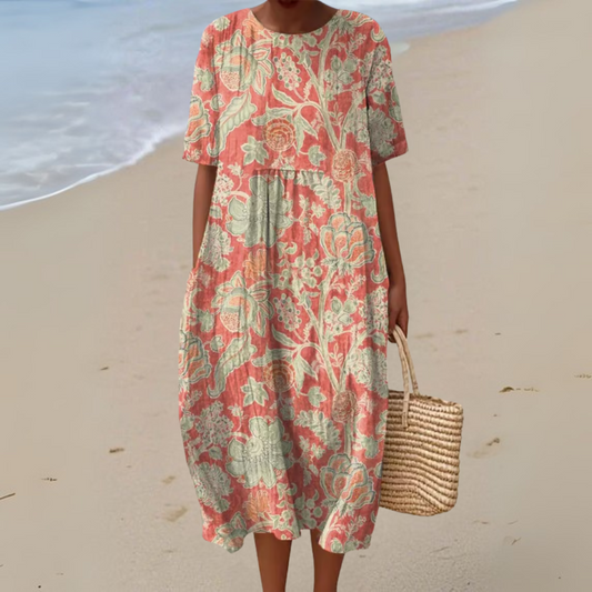 Lisa | Sukienka vintage w kwiaty
