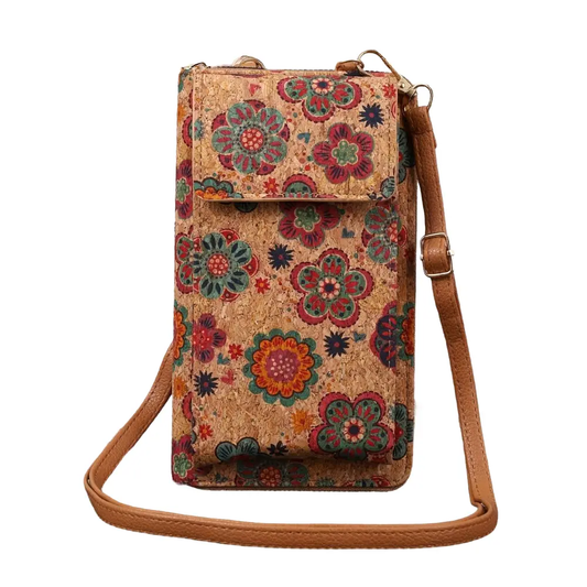 Nina | Torebka na ramię boho w kwiaty