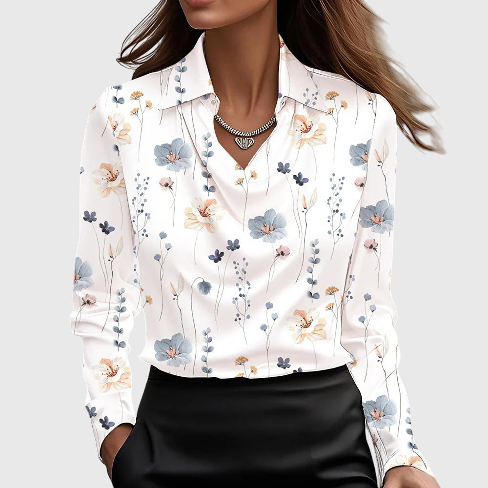 Brooklyn | Elegancka satynowa bluzka