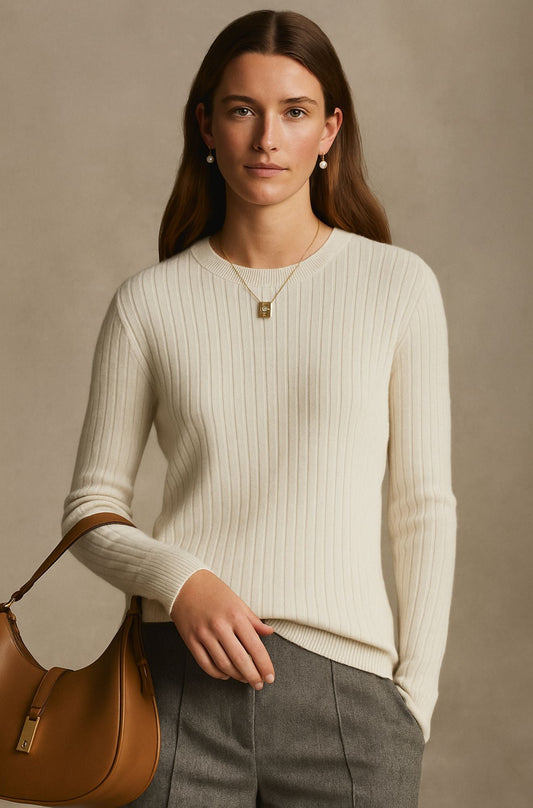Rowen | Elegancki kaszmirowy sweter