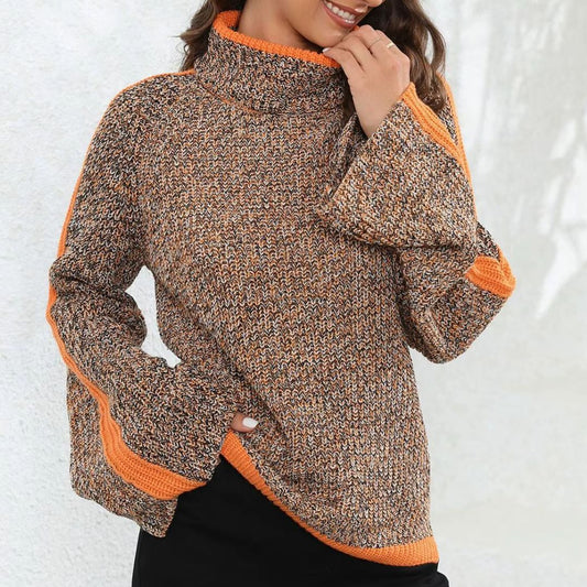 Diana | Szykowny sweter patchwork