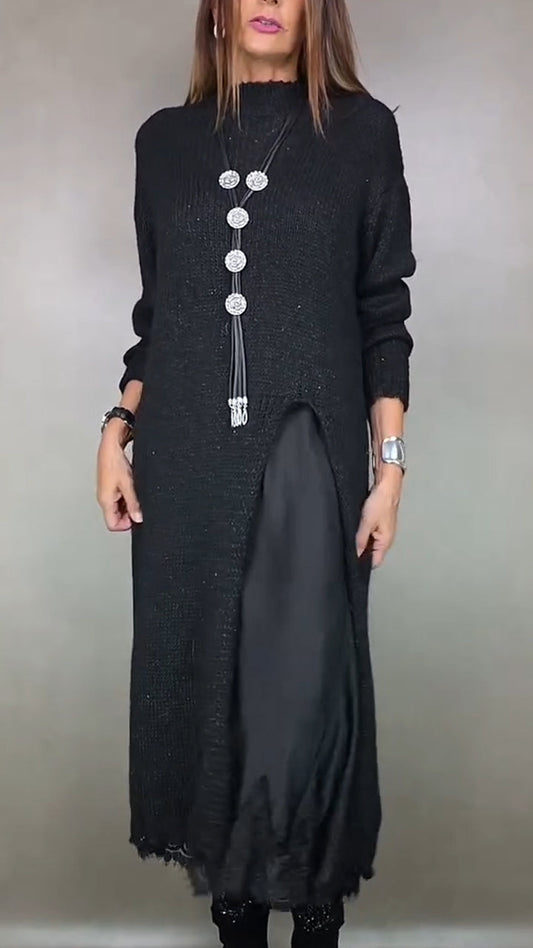 Anarise | Elegancka długa sukienka