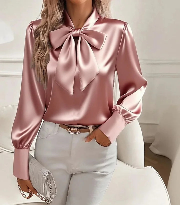Nariyah | Elegancka satynowa bluzka