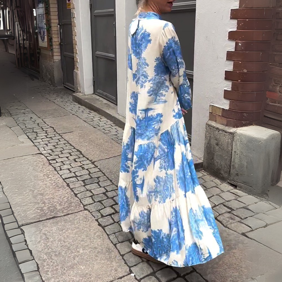 Nerina | Elegancka długa sukienka