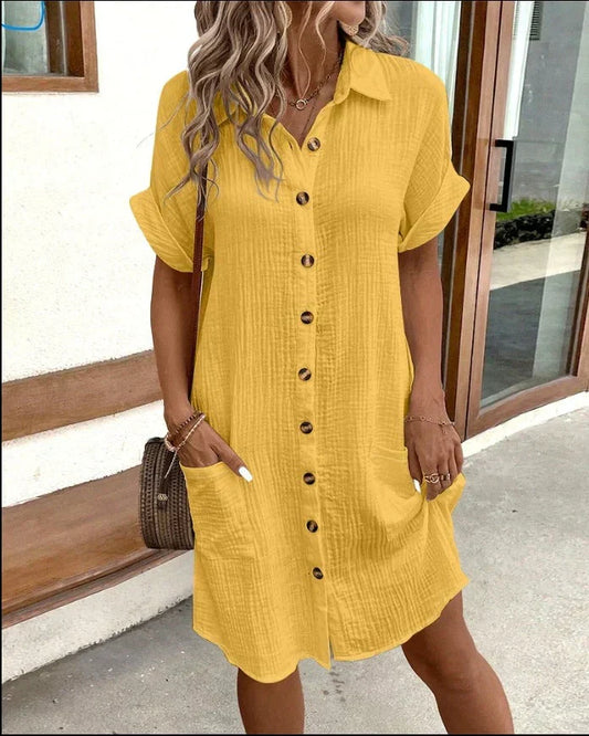 Andrea | Sukienka polo oversize