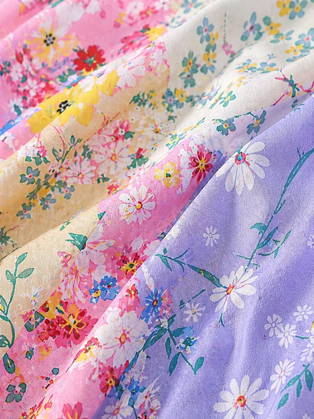 Clara Waverly | Sukienka patchwork w kwiaty