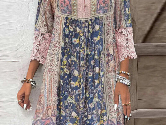 Kirsten | Elegancka sukienka boho