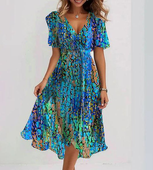 Laine | Elegancka sukienka midi