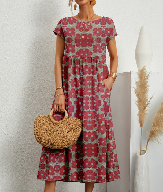 Deborah | Elegancka sukienka w kwiaty
