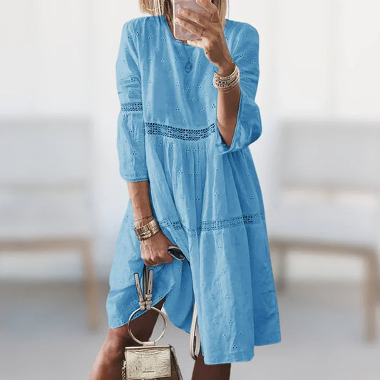Helmi | Elegancka haftowana sukienka