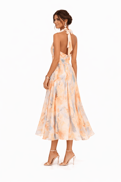Esther | Sukienka z dekoltem halter