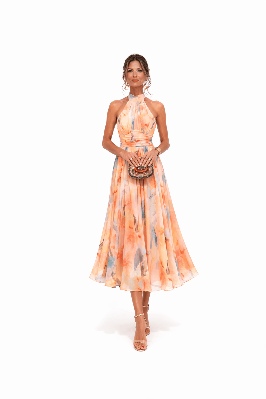 Esther | Sukienka z dekoltem halter