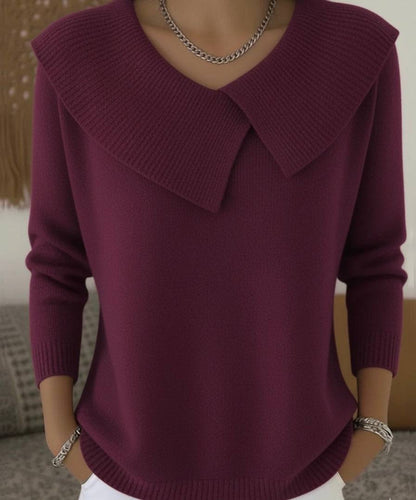 Rylee | Elegancki prążkowany sweter