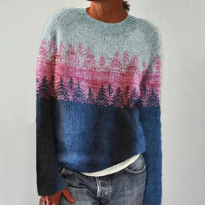 Cate | Klasyczny dzianinowy sweter