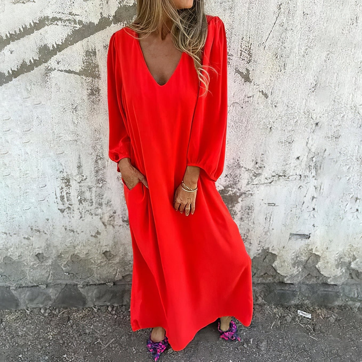 Susane | Elegancka sukienka boho