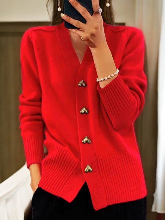 Amy | Elegancki dzianinowy kardigan