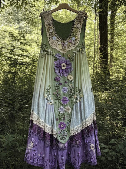 Evabella | Lniana sukienka boho