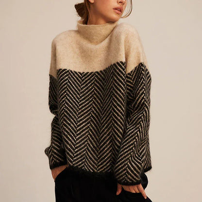Mira | Elegancki sweter w warkocze