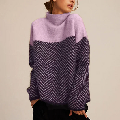 Mira | Elegancki sweter w warkocze