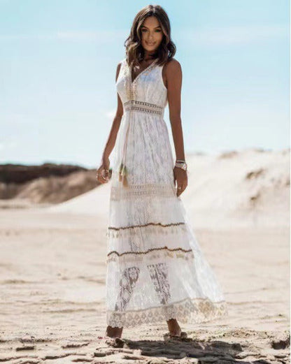 Linda | Elegancka sukienka boho