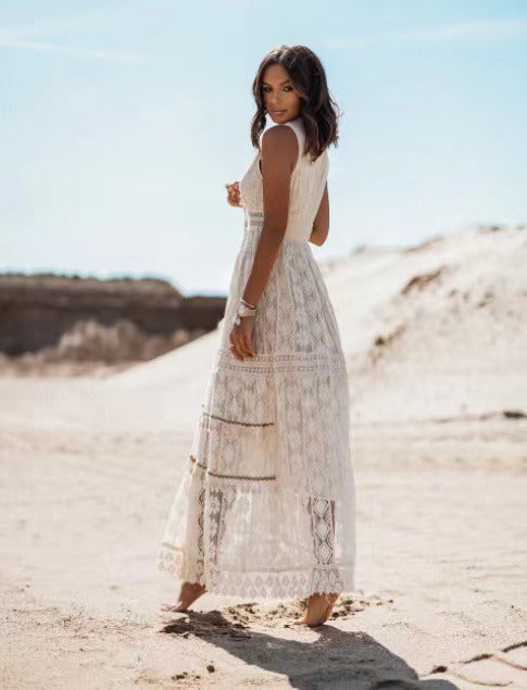 Linda | Elegancka sukienka boho