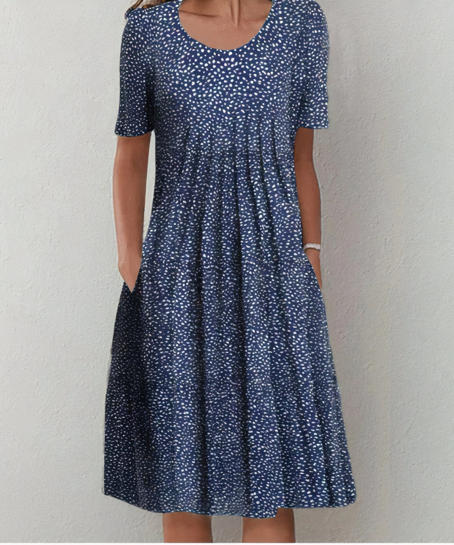 Clémentine | Elegancka sukienka w kwiaty