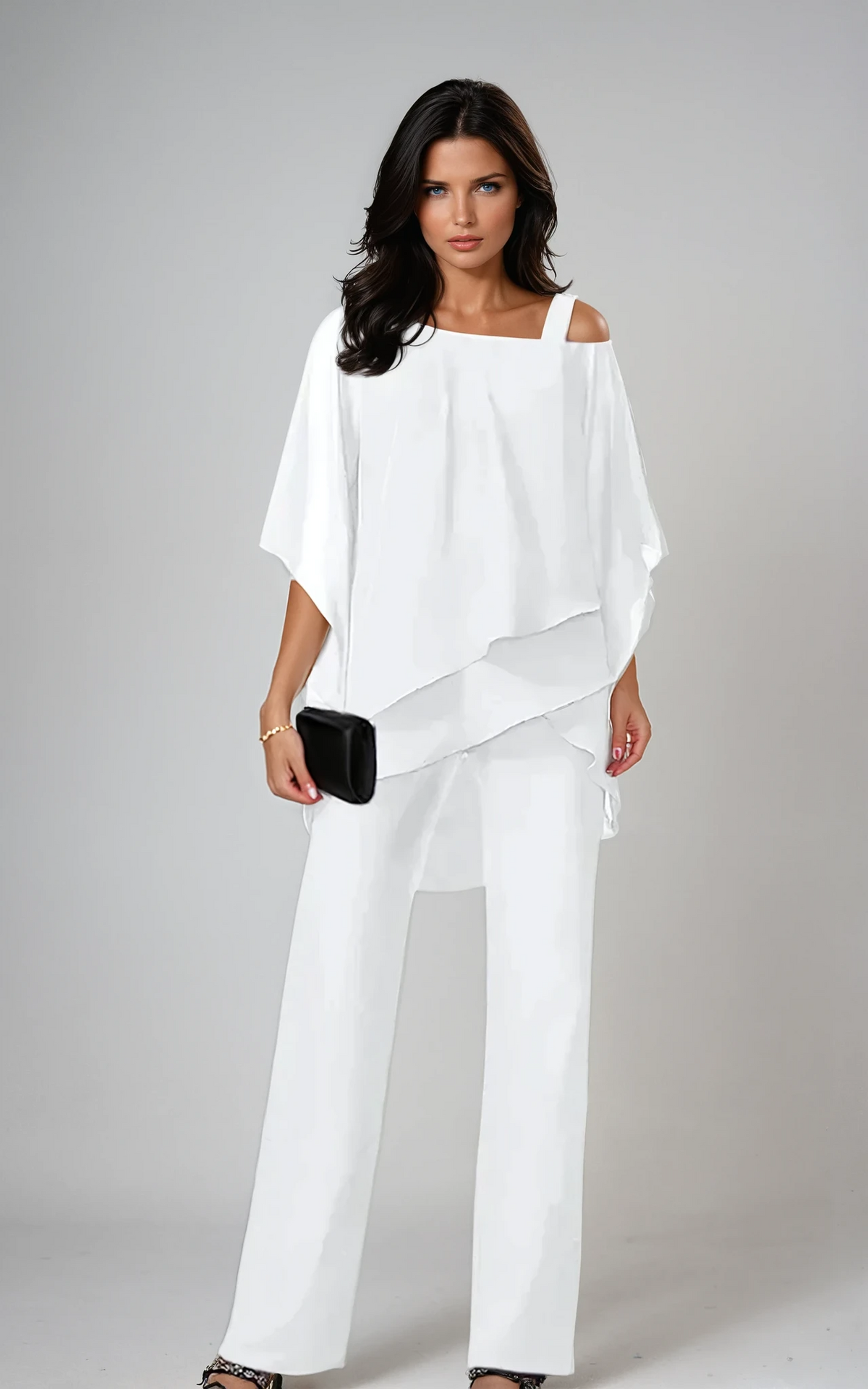 Kendra | Elegancka sukienka dwuczęściowa