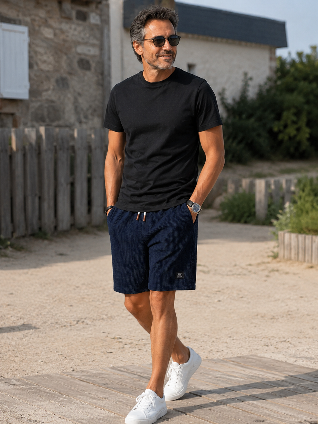 NATHAN | Lekkie letnie szorty
