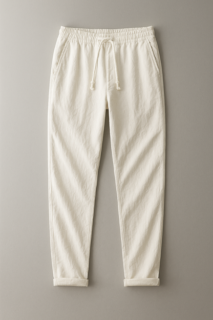Lago | Eleganckie lniane spodnie