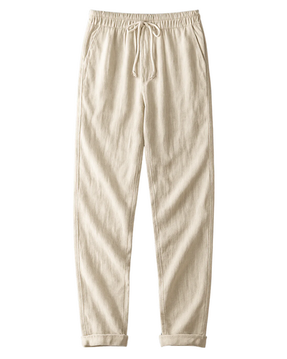 Lago | Eleganckie lniane spodnie