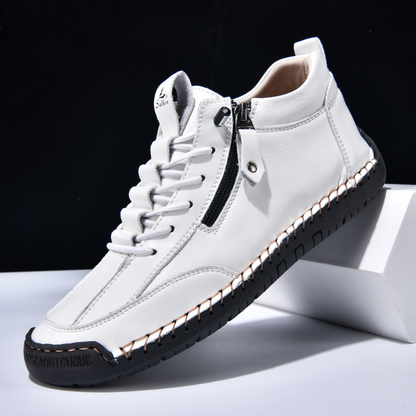 Amelin & Co™ | Męskie buty z nubuku na zamek
