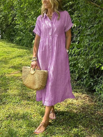 Angela | Elegancka długa sukienka