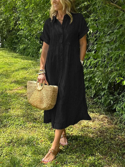 Angela | Elegancka długa sukienka