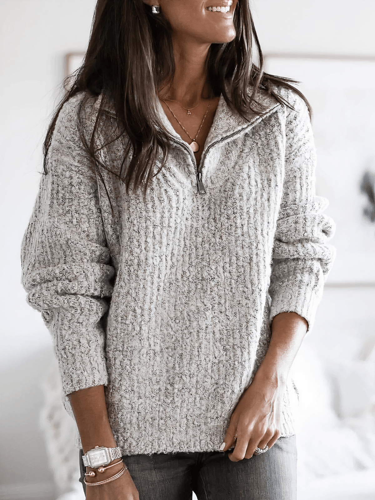 Evie | Szykowny wygodny sweter