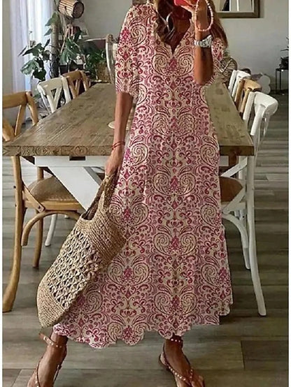 Ines | Szykowna sukienka boho
