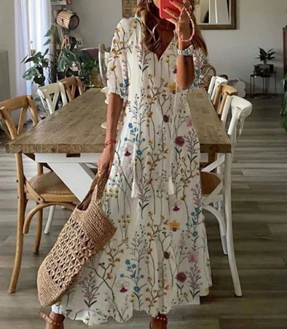 Ines | Szykowna sukienka boho