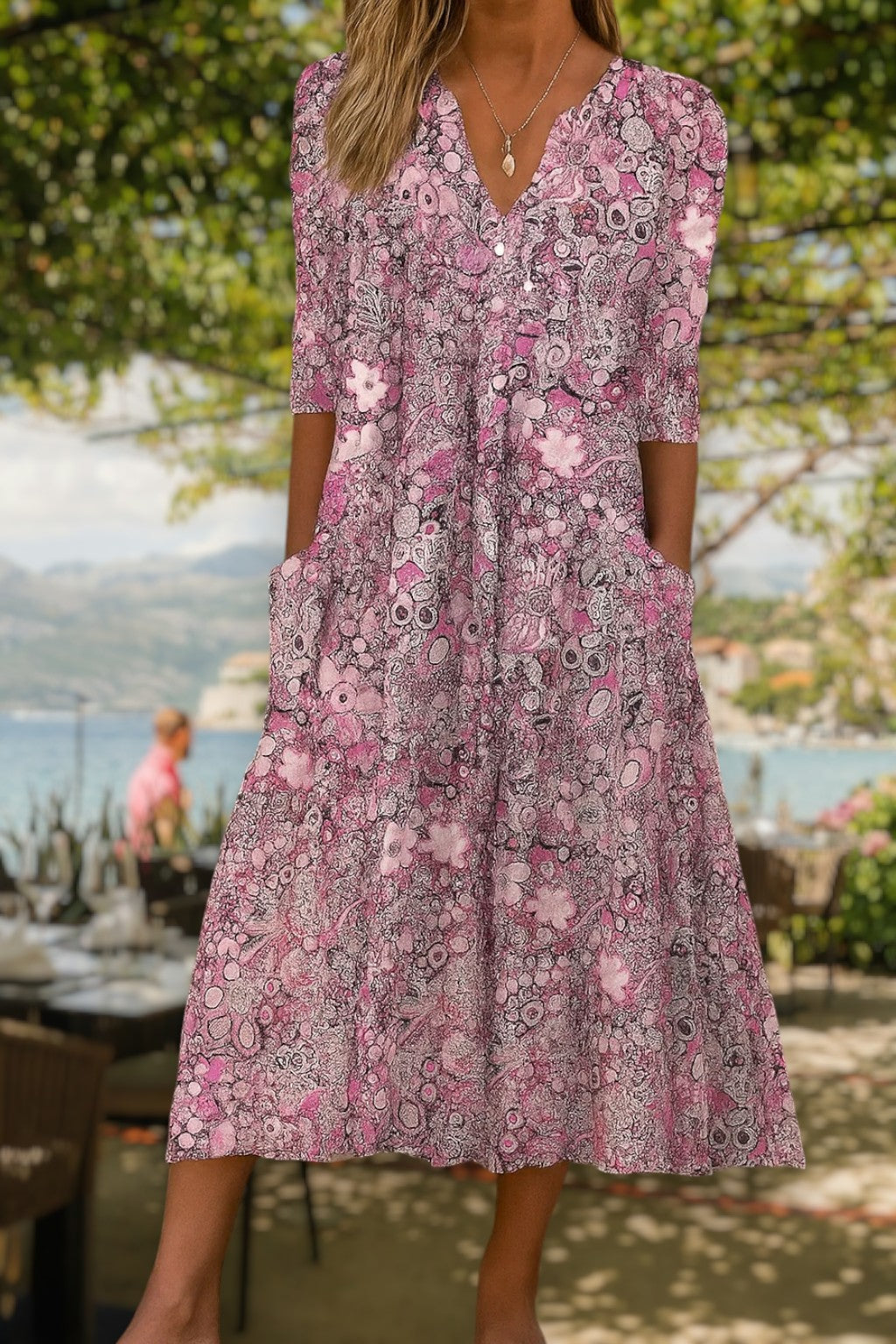 Lucille | Elegancka sukienka na co dzień