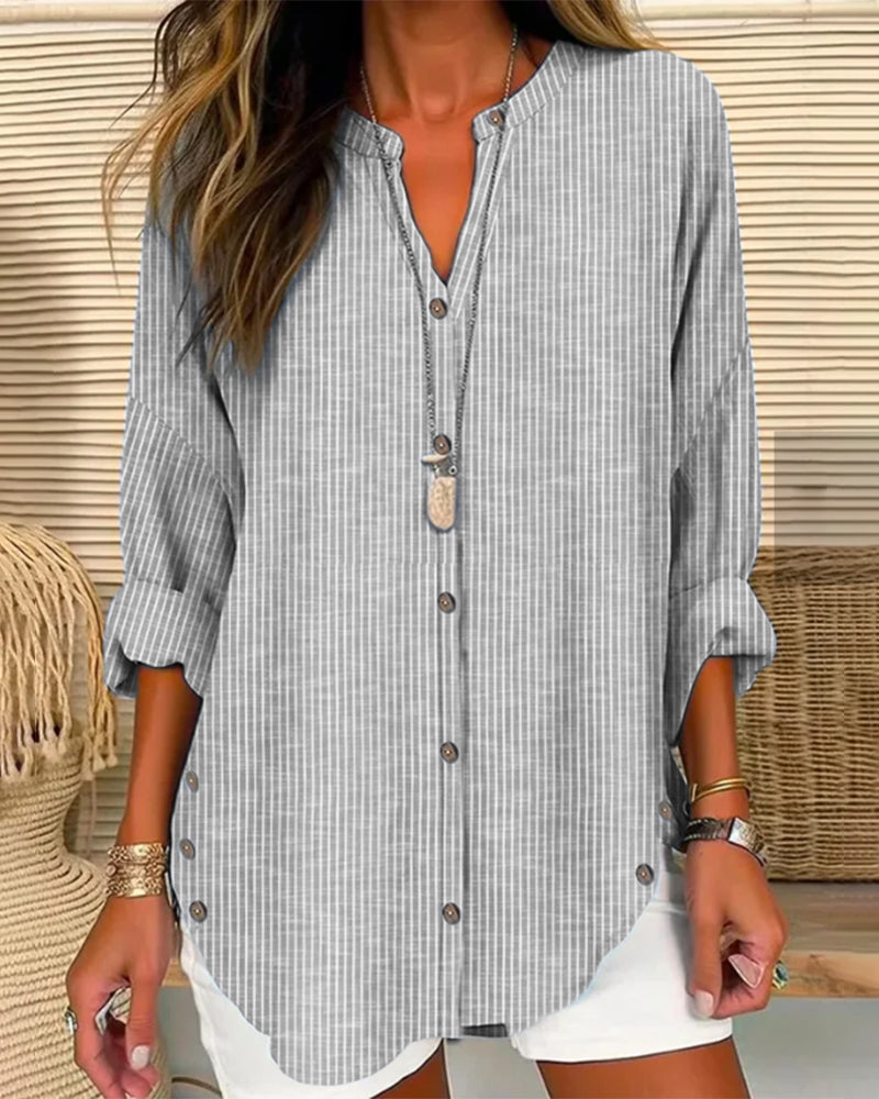 Valerie | Szykowny top w paski
