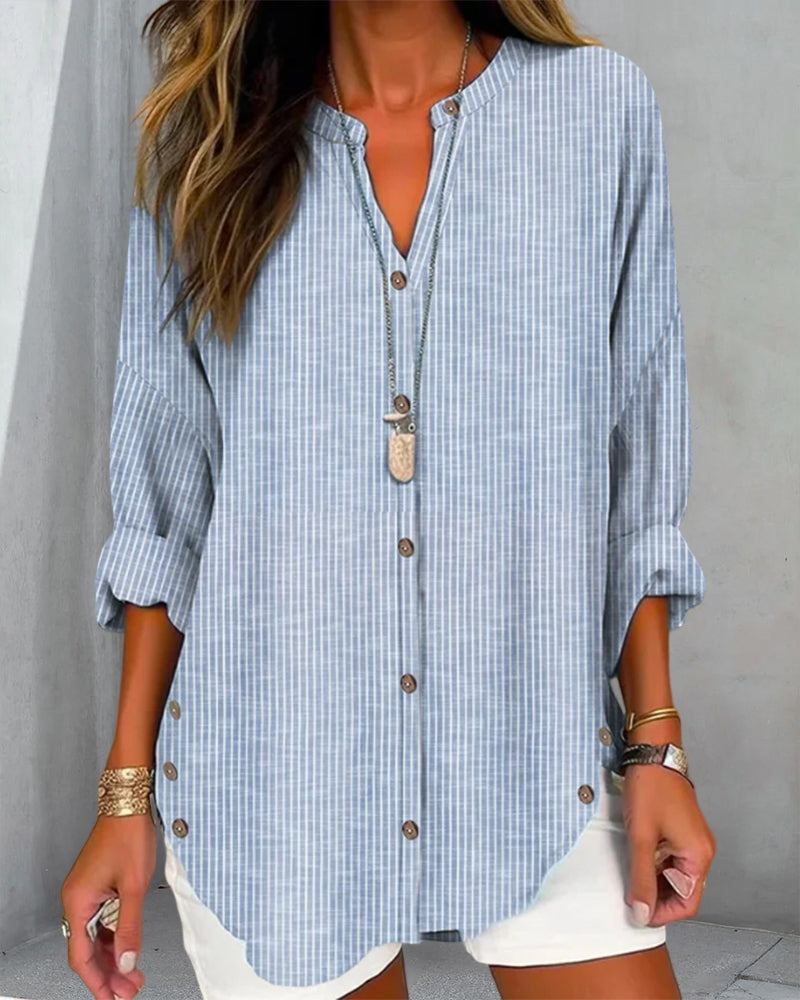 Valerie | Szykowny top w paski