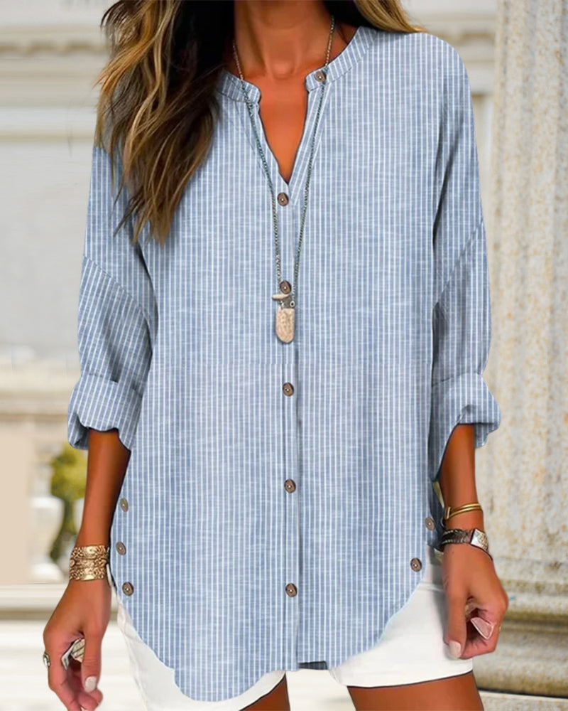 Valerie | Szykowny top w paski