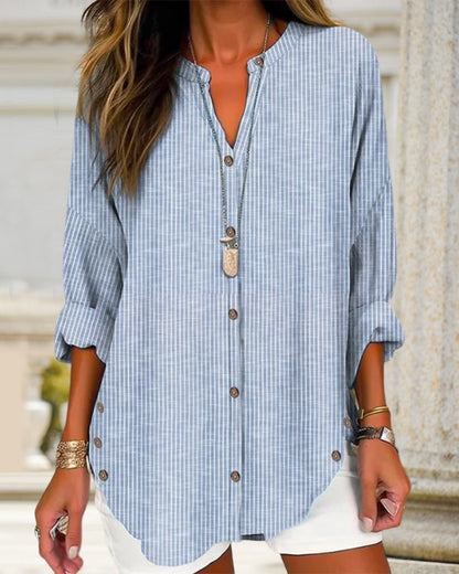 Valerie | Szykowny top w paski