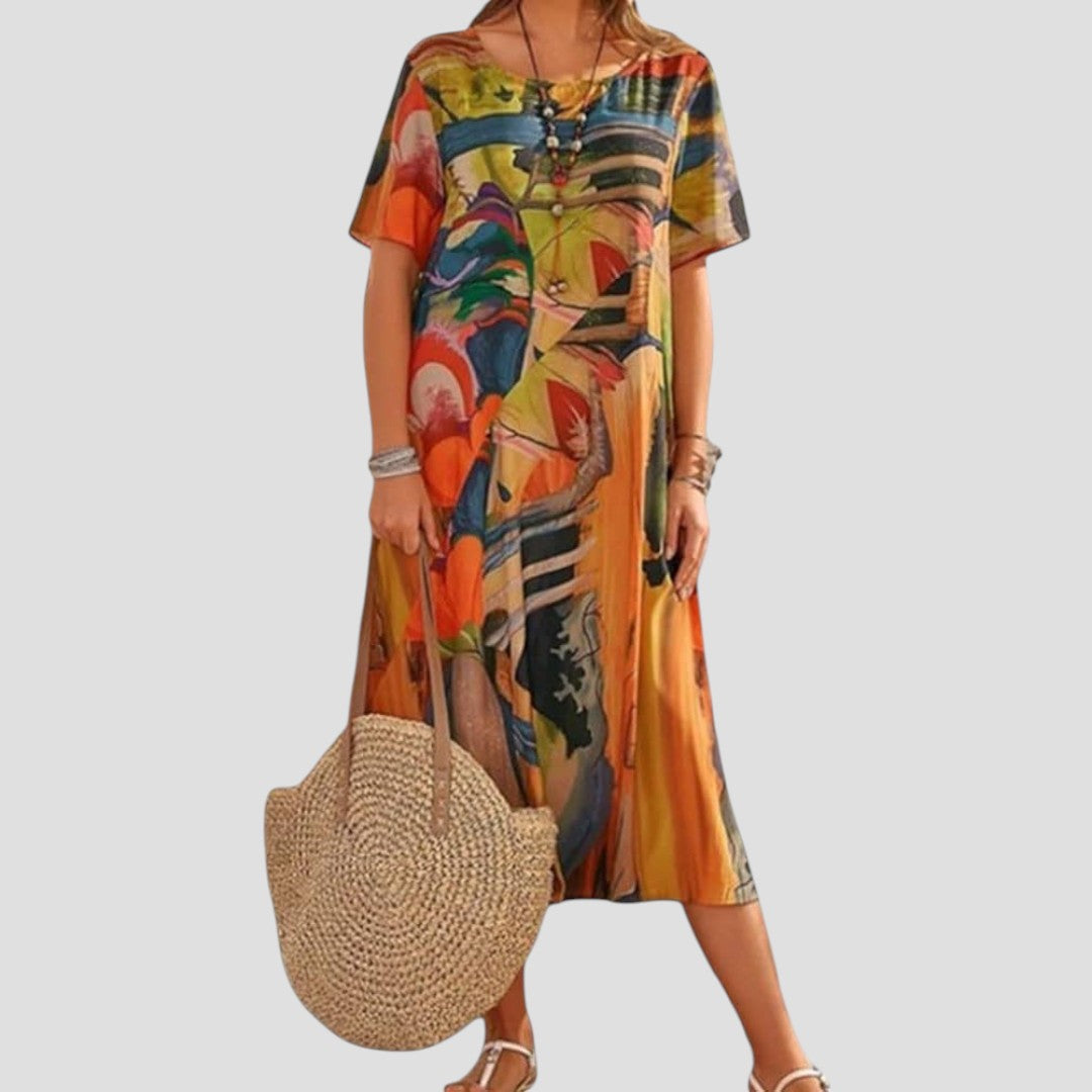 Vittoria | Wygodna sukienka boho